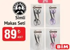 ÖREN BAYAN SİMLİ MAKAS SETİ 2'Lİ fiyat ve kampanya bilgisi